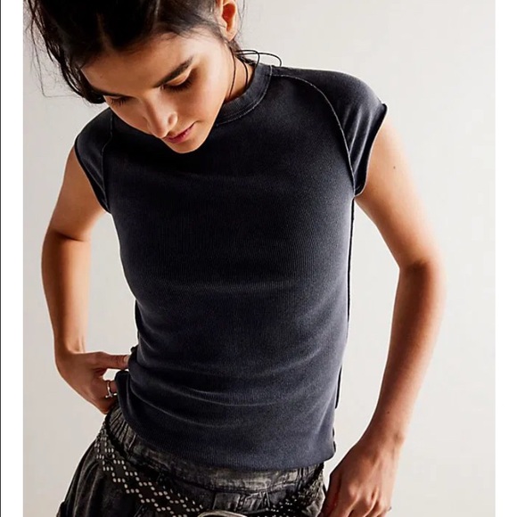 Free People Tops - FREE PEOPLE We The Free - Ever Had Tee Charcoal Tee size small
